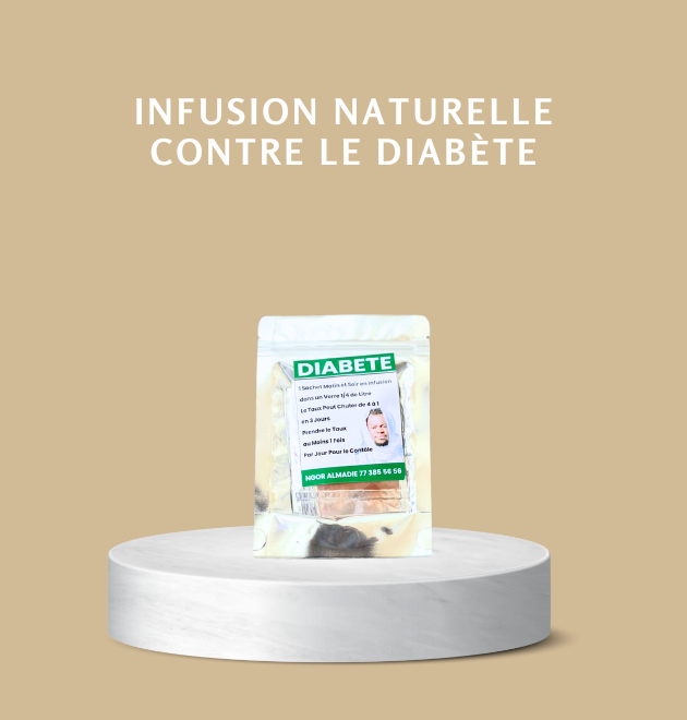 L’infusion naturelle contre le diabète est conçue pour aider à réguler efficacement le taux de glycémie chez les personnes concernées par cette maladie.