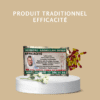 produit naturel en capsule sur sachet qui procure de l'efficacité