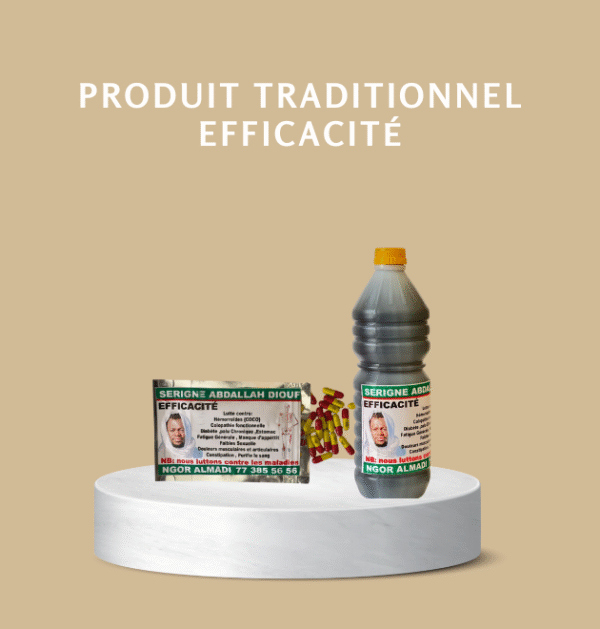 produit traditionnel efficacité ensemble produit naturel en bouteille/capsule qui procure de l'efficacité