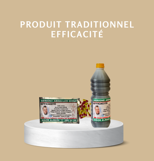 produit naturel en bouteille/capsule qui procure de l'efficacité